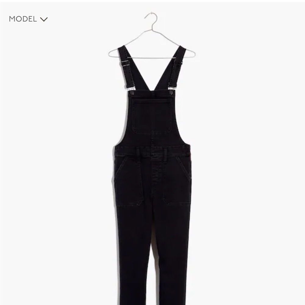 Madewell Skinny Overalls in Lunar Wash
